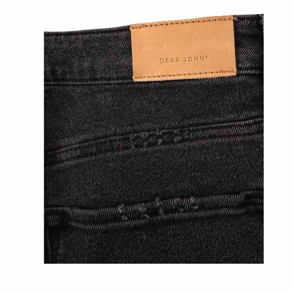 Dear John Black HR Distressed Black Denim, Multiple Sizes - Picture 4 of 5
